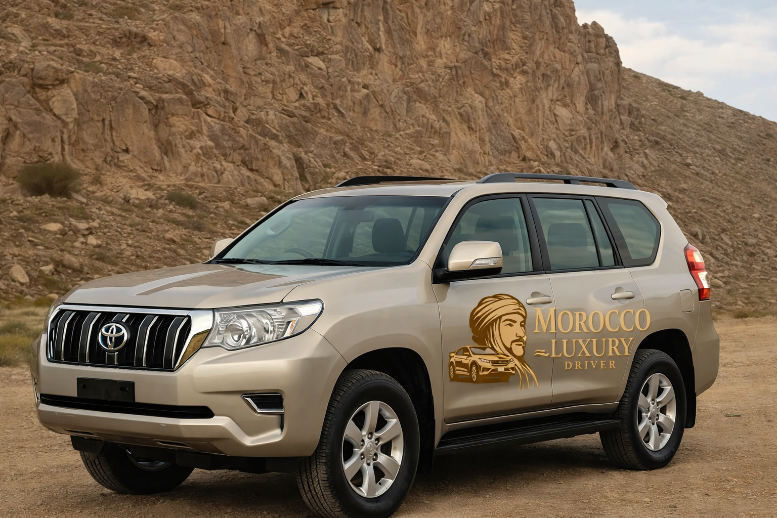 Toyota Prado private driver Morocco