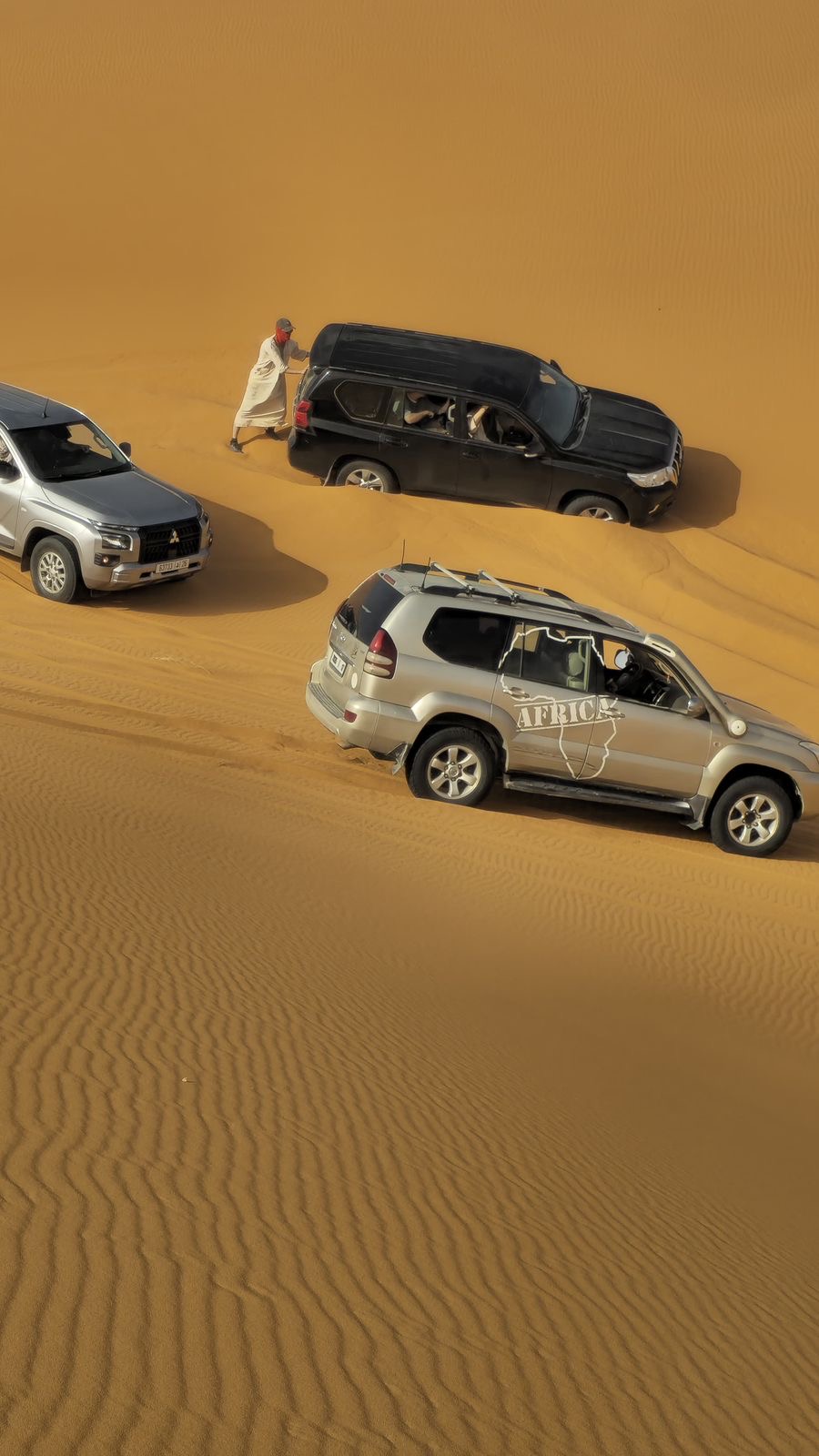 Morocco chauffeur route through desert