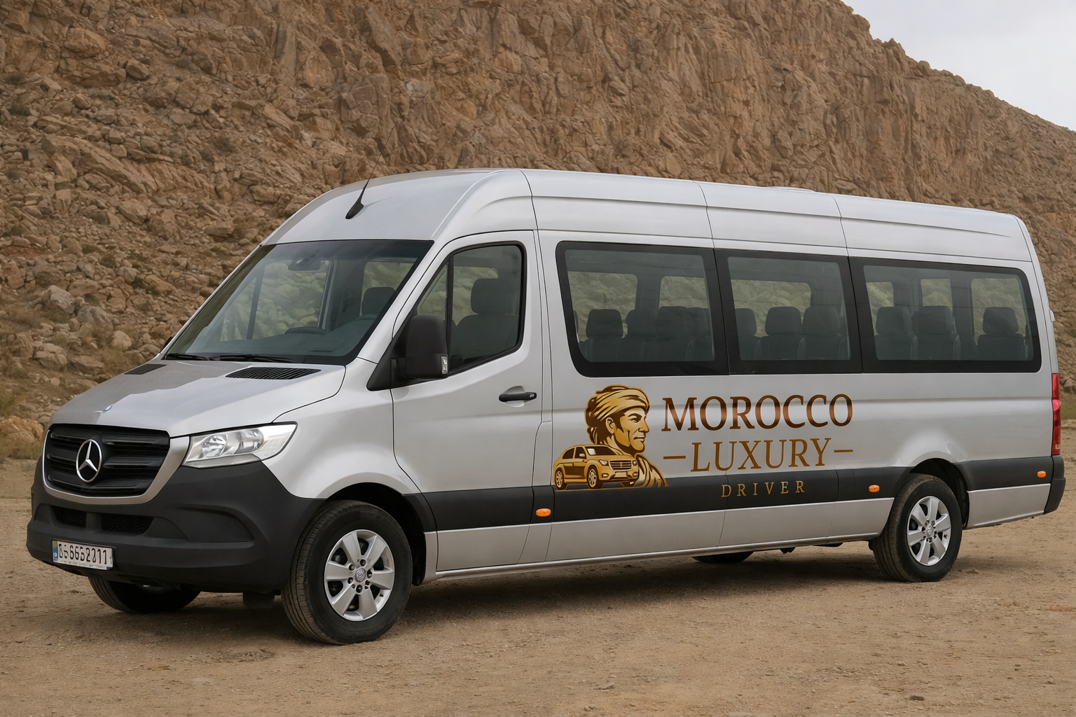 Minibus private driver Morocco