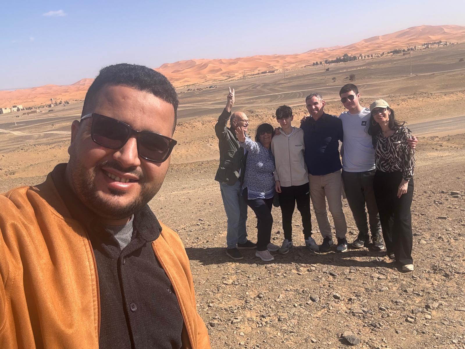 Luxury desert camp in Merzouga