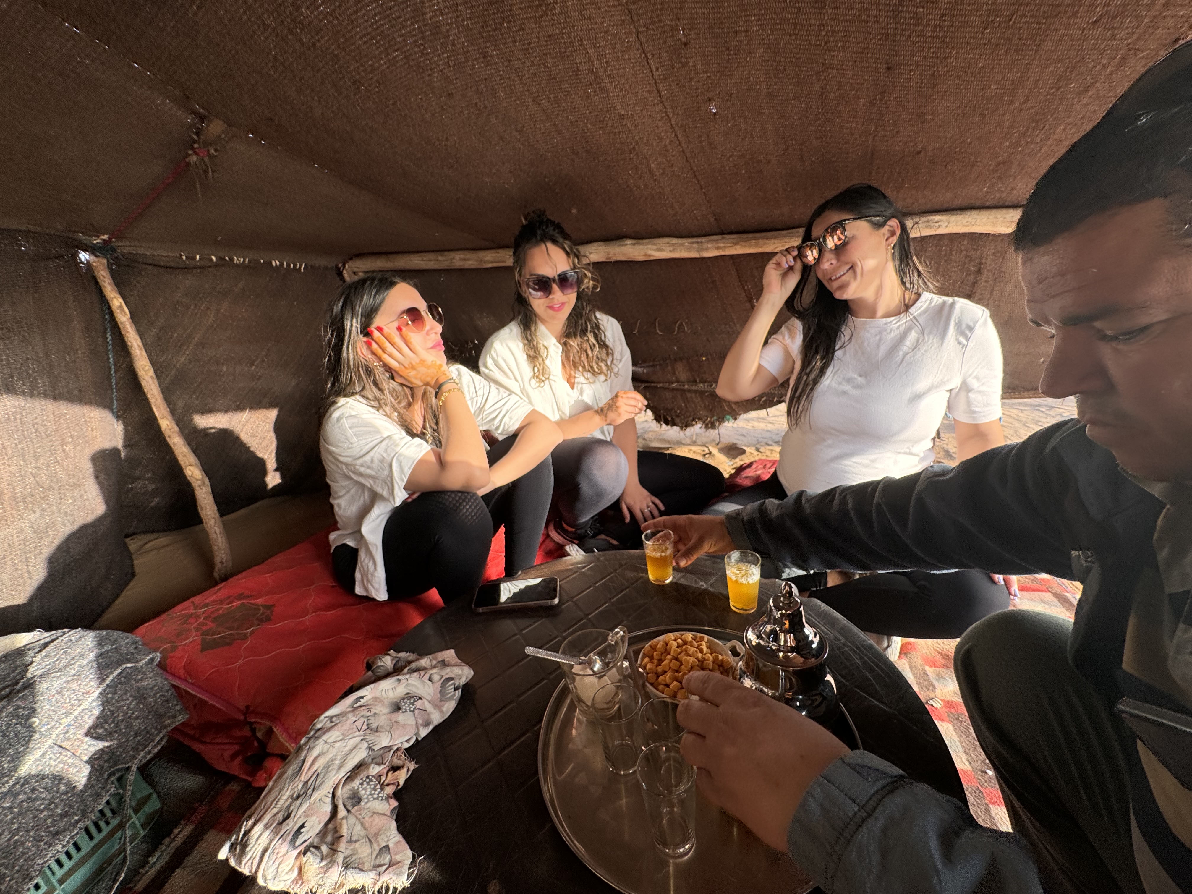 Camel trekking in Merzouga